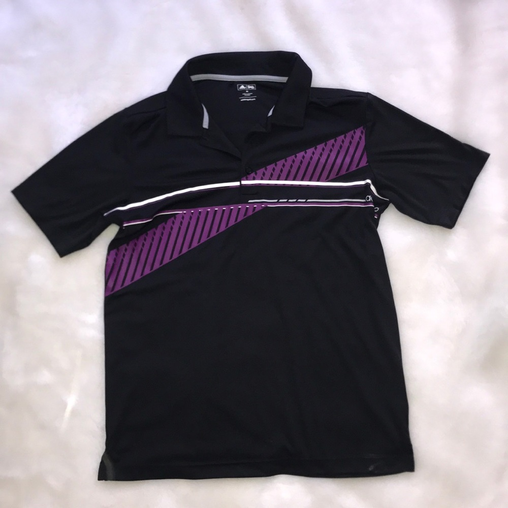 Adidas Black/Purple Gold Tee